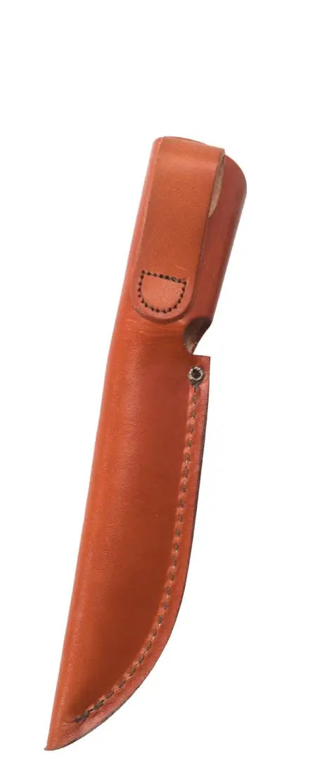 Case Leather 5’’ Utility Hunter Knife with Leather Sheath Knife