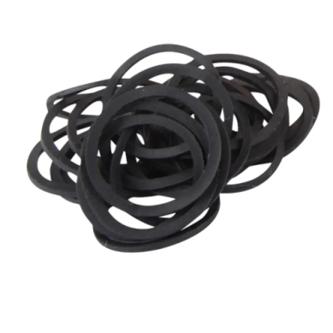 Cashel Horse Braiding Rubber Bands Black Grooming Accessory