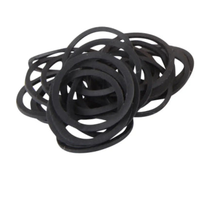 Cashel Horse Braiding Rubber Bands Black Grooming Accessory