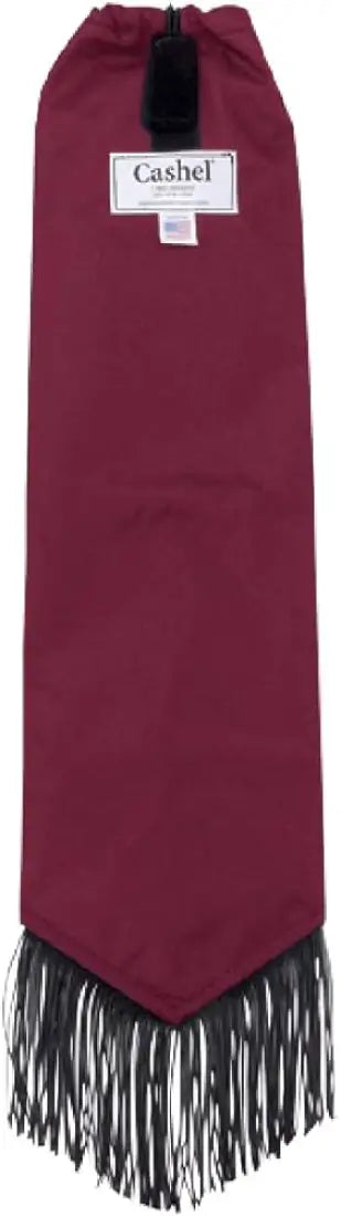 Cashel Tail Bag Solids / Burgundy Tail Bag