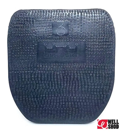 Castle Full Wedge Pads (Pairs) 3 Degree- Black Farrier