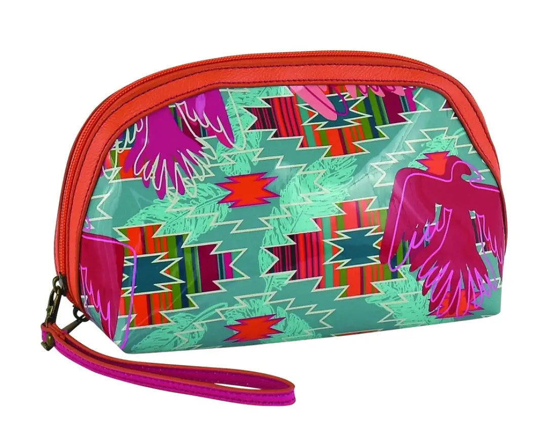 Catchfly Jelly Dome Thunderbird and Southwest Cosmetic Bag Purse