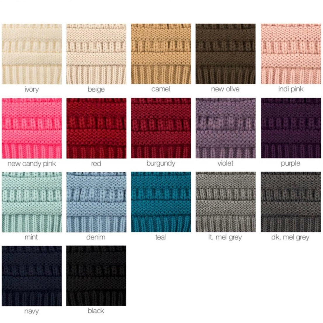 C.C Beanie Classic Fuzzy Lined Beanie
