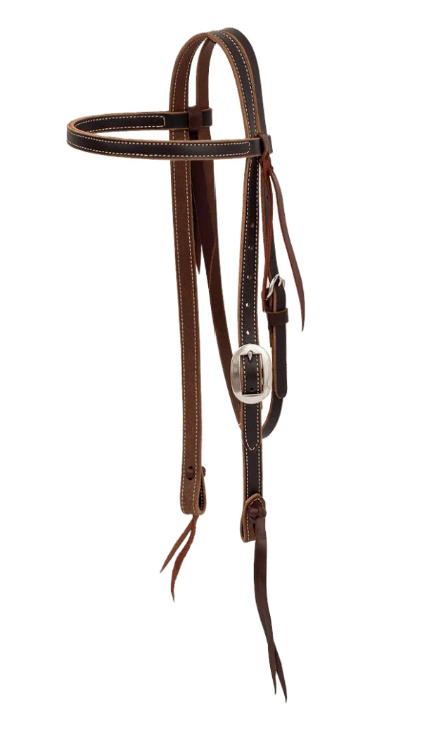 Cowboy Tack Headstalls - Chocolate