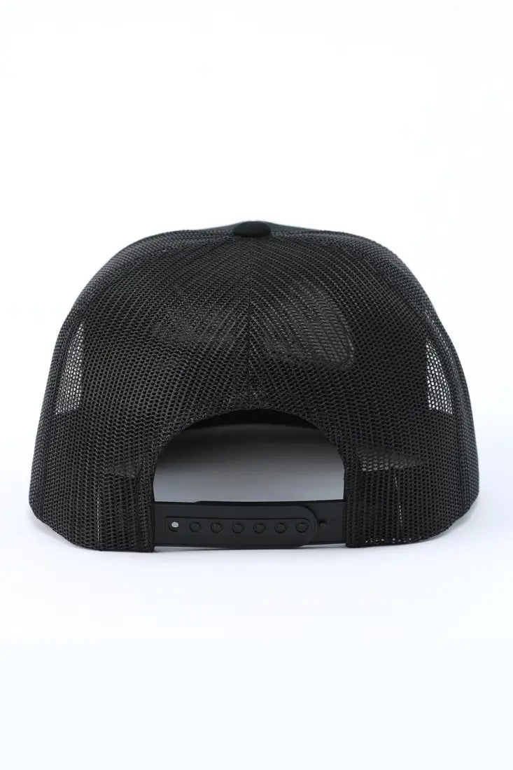 Cinch Black Embroidered Logo Cap Hats