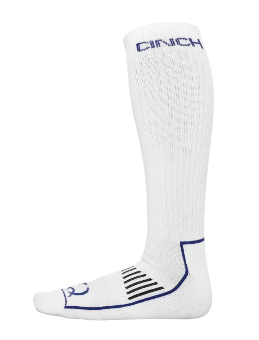 Cinch Boot Socks White / Medium Adult Socks