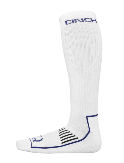 Cinch Boot Socks White / Medium Adult Socks