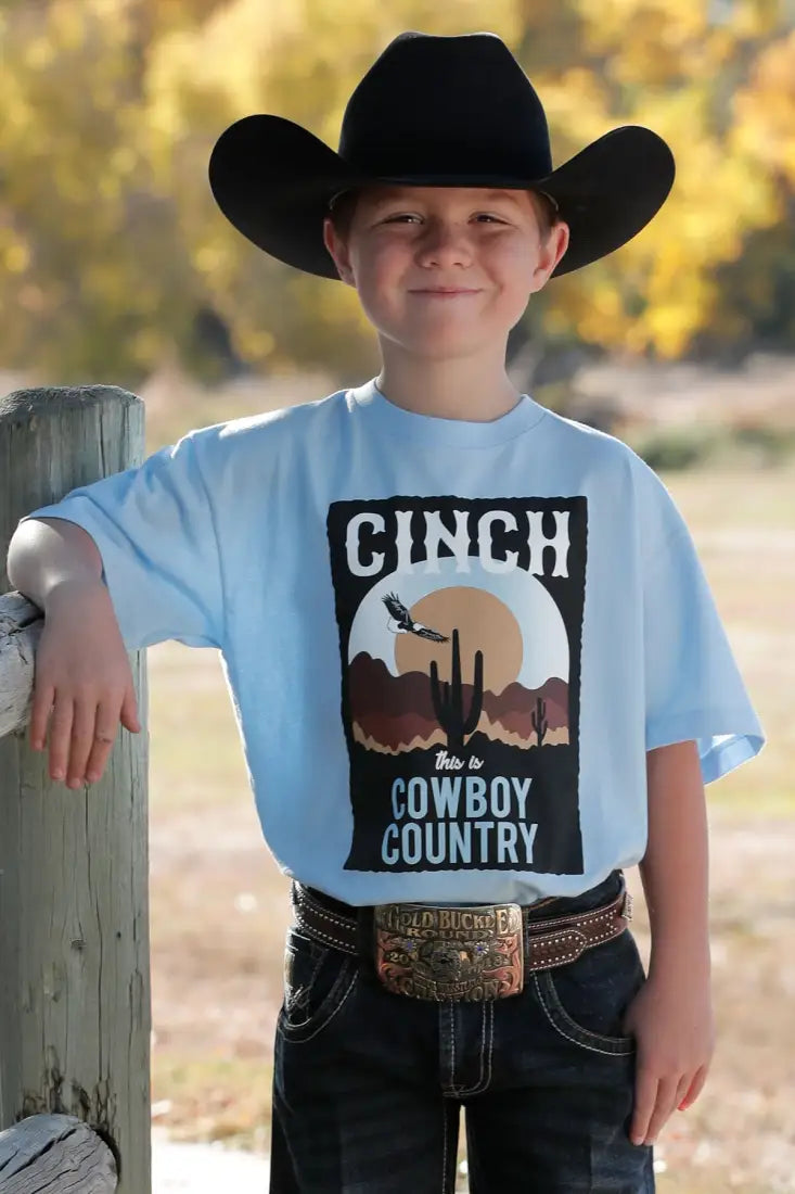 Cinch Boy’s Cowboy Country T-Shirt Boy’s T-Shirt