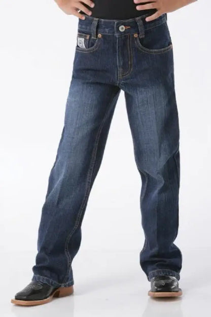 Cinch Boy’s Dark Wash White Label Jean Boy’s Bottoms