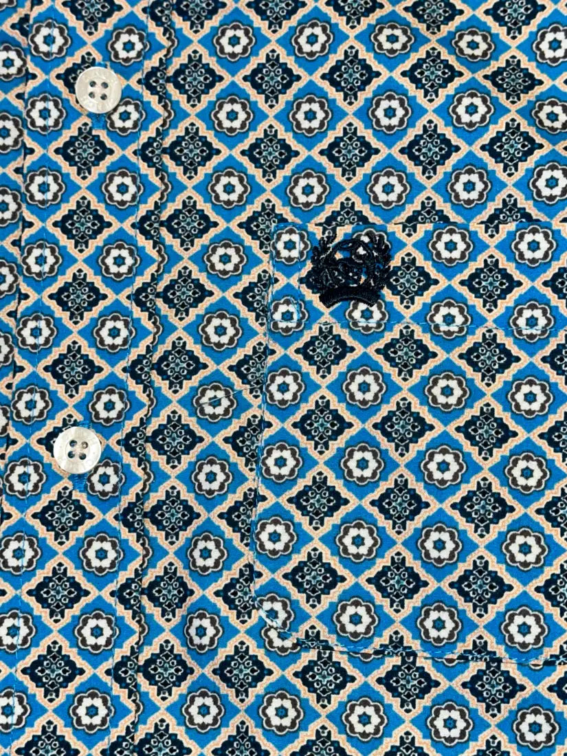 Cinch Boy’s Diamond Print Western Shirt Boy’s Western
