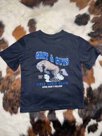 Cinch Boy’s Infant Black Grit & Guts Bucking Horse T-Shirt Boy’s Infant