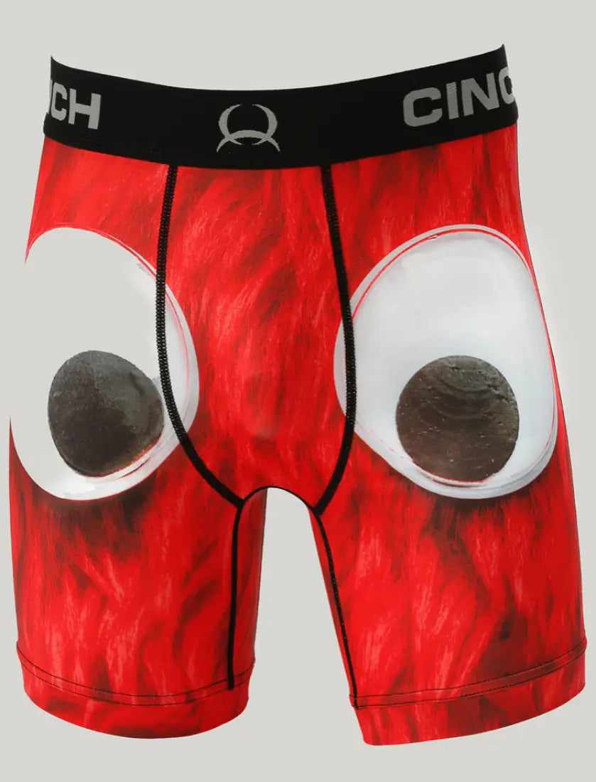 Cinch Men’s 6’’ Boxer Briefs Monster / Small Men’s Boxers