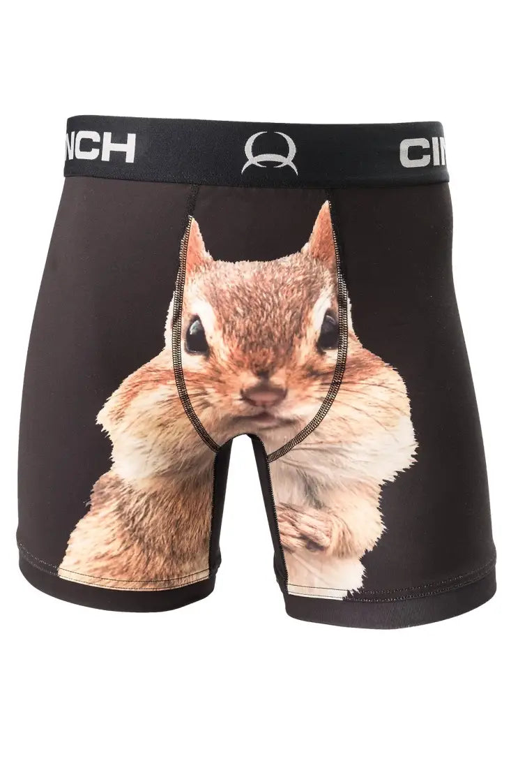 Cinch Men’s 6’’ Boxer Briefs Squirrel / Small Men’s Boxers