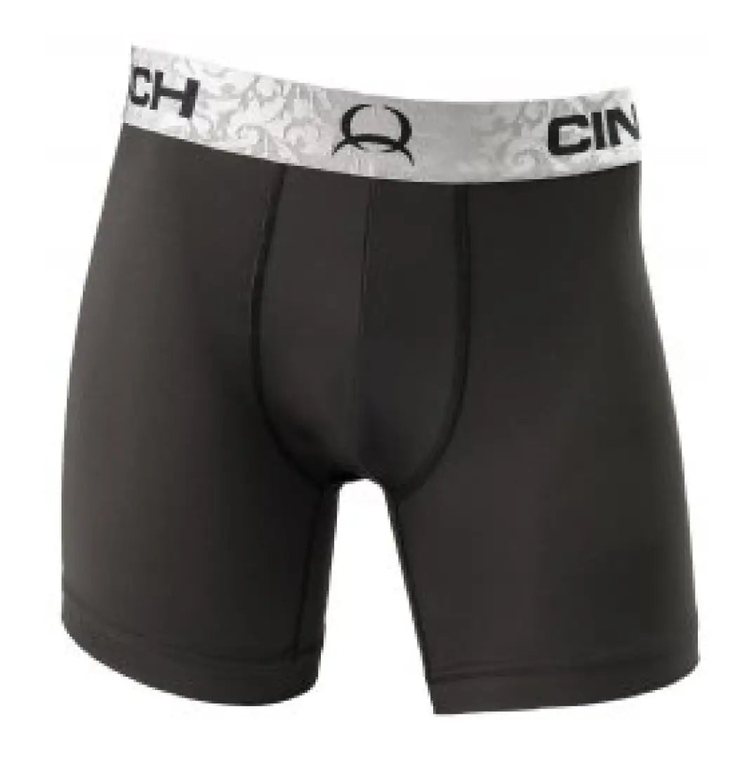 Cinch Men’s 9’’ Boxer Briefs Black / XLarge Men’s Boxers