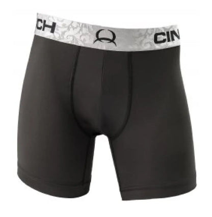 Cinch Men’s 9’’ Boxer Briefs Black / XLarge Men’s Boxers