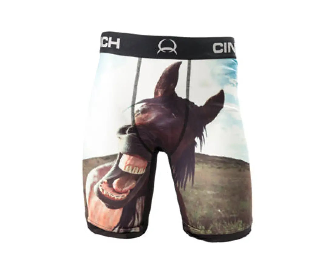 Cinch Men’s 9’’ Boxer Briefs Horse / Small Men’s Boxers