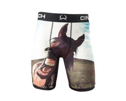 Cinch Men’s 9’’ Boxer Briefs Horse / Small Men’s Boxers