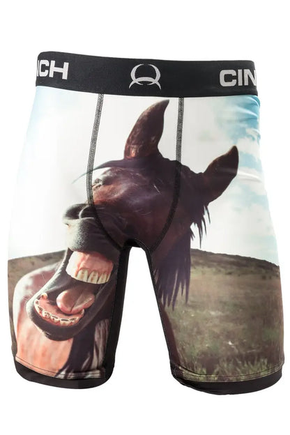 Cinch Men’s 9’’ Boxer Briefs Horse / XLarge Men’s Boxers