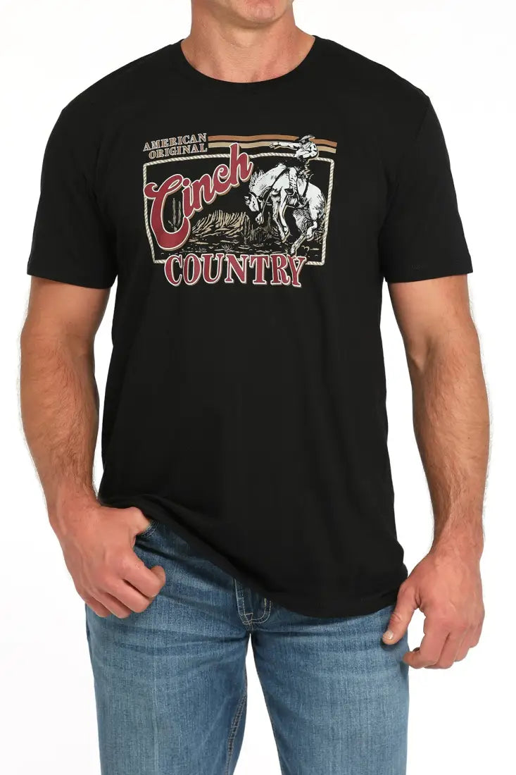 Cinch Men’s Black Cinch Country T-Shirt Men’s T-Shirt