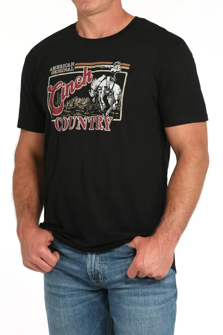Cinch Men’s Black Cinch Country T-Shirt Men’s T-Shirt