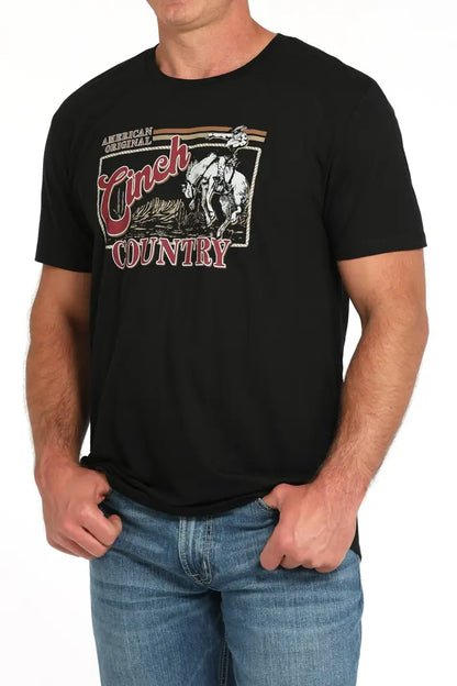 Cinch Men’s Black Cinch Country T-Shirt Men’s T-Shirt