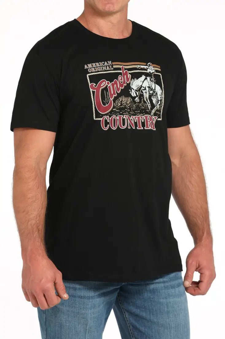 Cinch Men’s Black Cinch Country T-Shirt Men’s T-Shirt