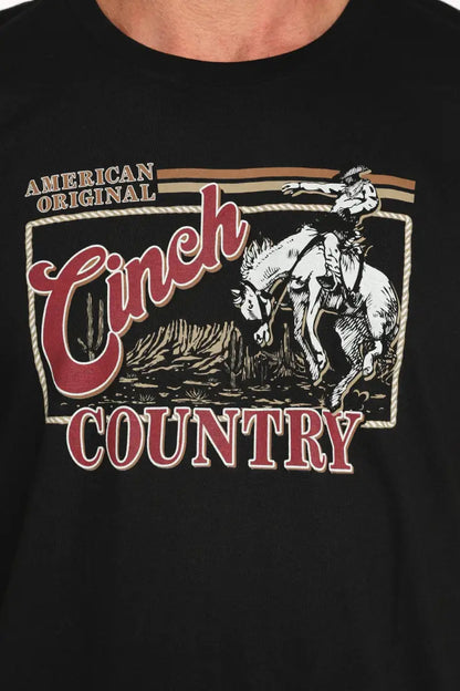 Cinch Men’s Black Cinch Country T-Shirt Small Men’s T-Shirt
