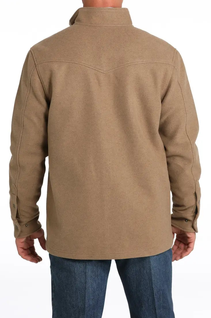Cinch Men’s Brushed Knit Shirt Jacket Men’s Jacket