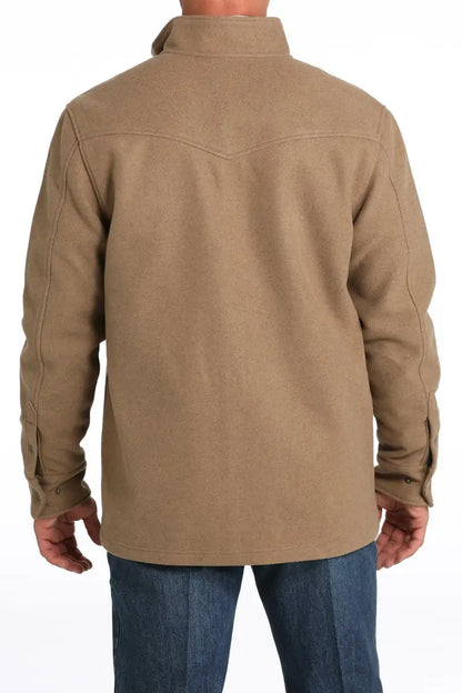 Cinch Men’s Brushed Knit Shirt Jacket Men’s Jacket