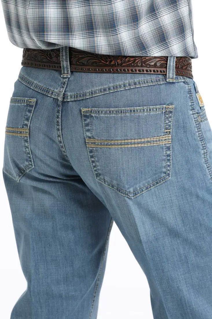 Cinch Men’s Carter 2.0 Light Stonewash Jean 26x32 Men’s Bottoms
