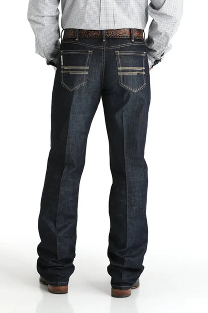 Cinch Men’s Dark Stonewash White Label Jean Men’s Bottoms