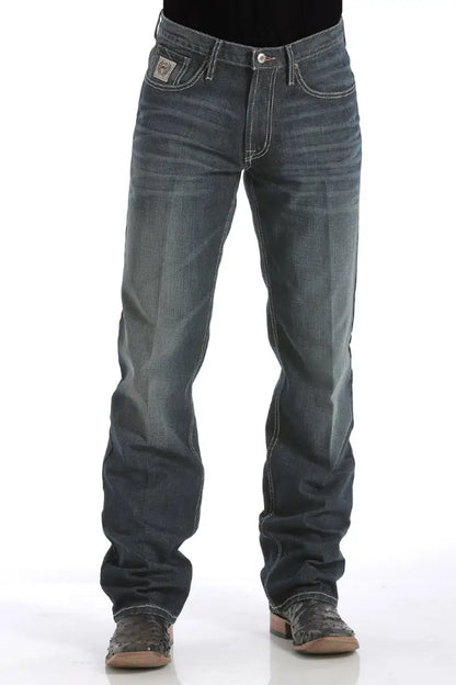 Cinch Men’s Dark Wash White Label Jean Men’s Bottoms
