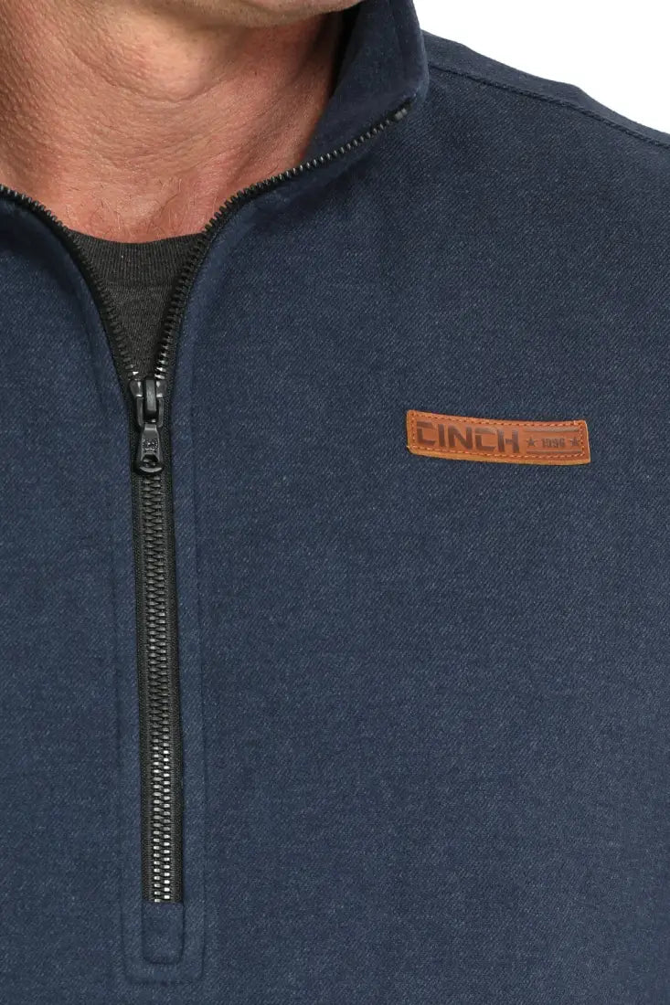 Cinch Men’s Half Zip Pullover Small / Navy Men’s Pullover