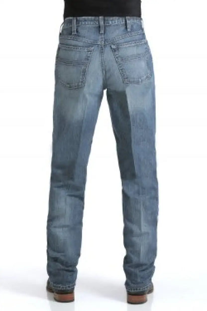 Cinch Men’s Light Wash Black Label 2.0 Jean 30x34 Men’s Bottoms