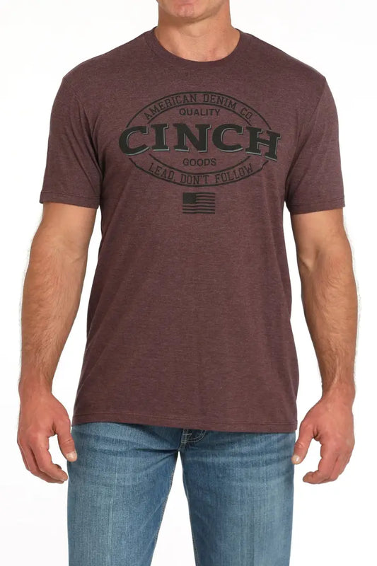 Cinch Men’s Mulberry American Denim T-Shirt Men’s T-Shirt