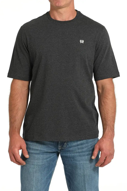 Cinch Men’s Solid Heather Charcoal T-Shirt Men’s T-Shirt