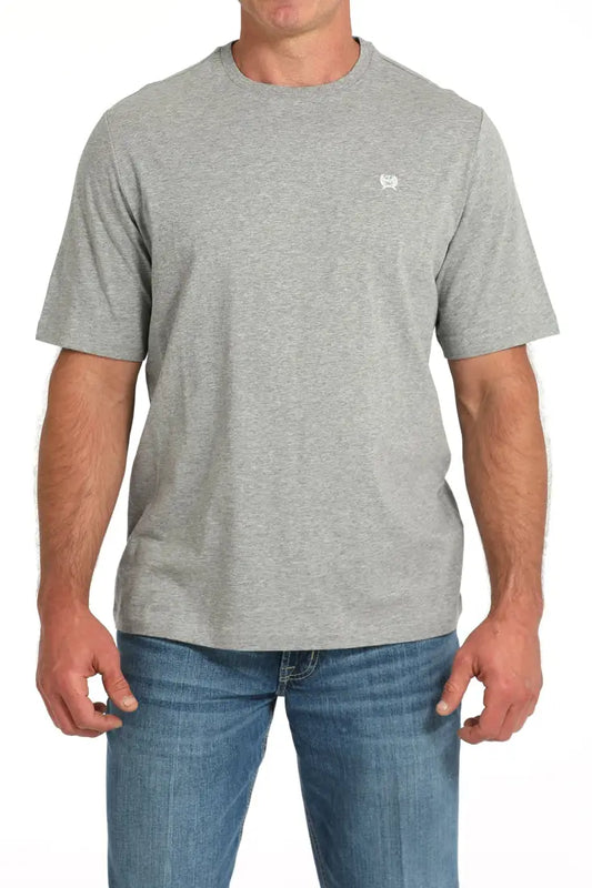 Cinch Men’s Solid Heather Gray T-Shirt Men’s T-Shirt