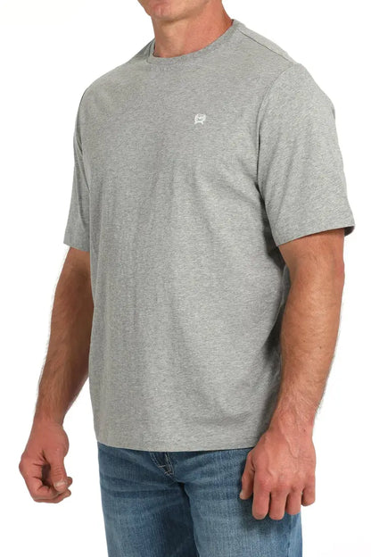Cinch Men’s Solid Heather Gray T-Shirt Men’s T-Shirt