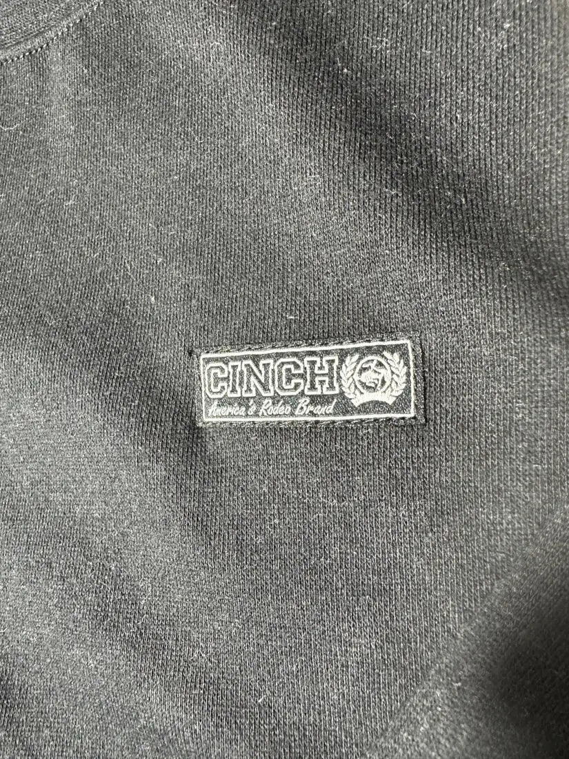 Cinch Women’s Black Logo Crew Neck Pullover Women’s Pullover