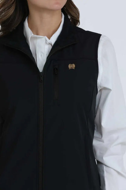 Cinch Women’s Black Ripstop Vest Women’s Jacket