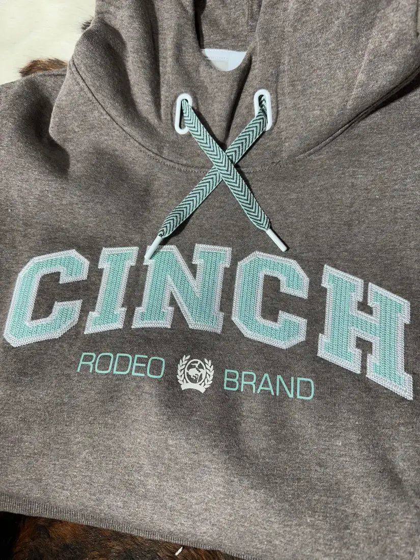Cinch Women’s Embroidered Chest Logo Hoodie Women’s Pullover