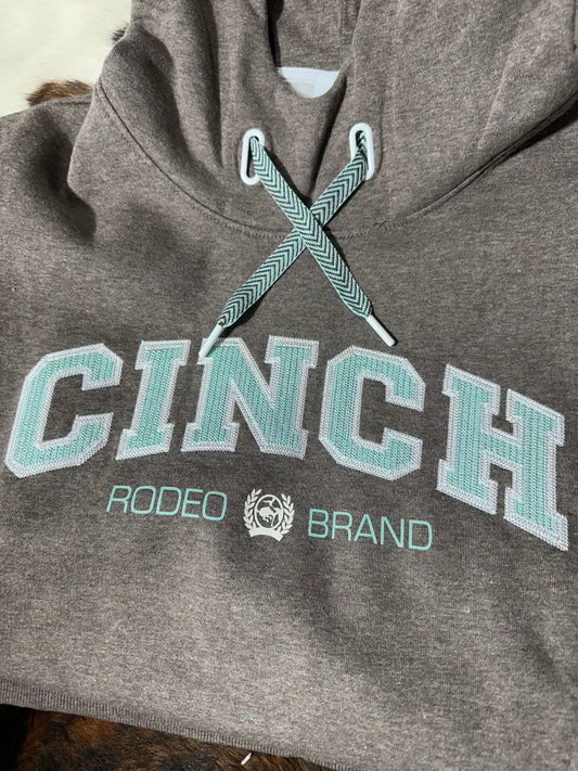 Cinch Women’s Embroidered Chest Logo Hoodie Women’s Pullover