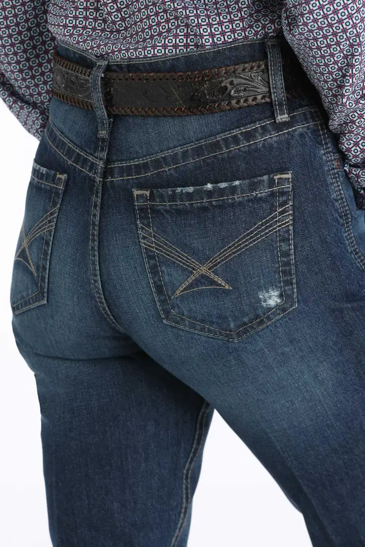 Cinch Women’s Emerson Stonewash Relaxed Fit Straight Jean 25 / 0R Women’s Bottoms