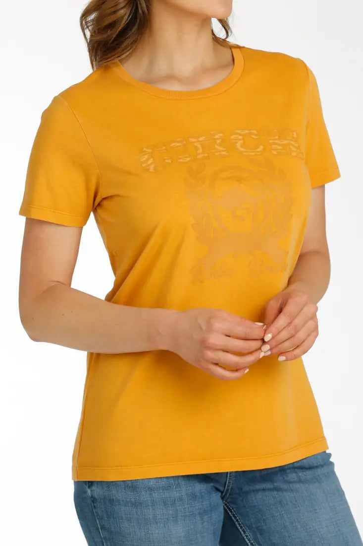Cinch Women’s Gold Crest T-Shirt XSmall Women’s T-Shirt
