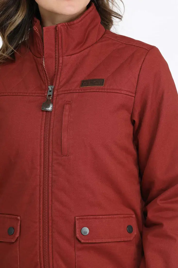 Cinch Women’s Red Bomber Jacket Women’s Coat