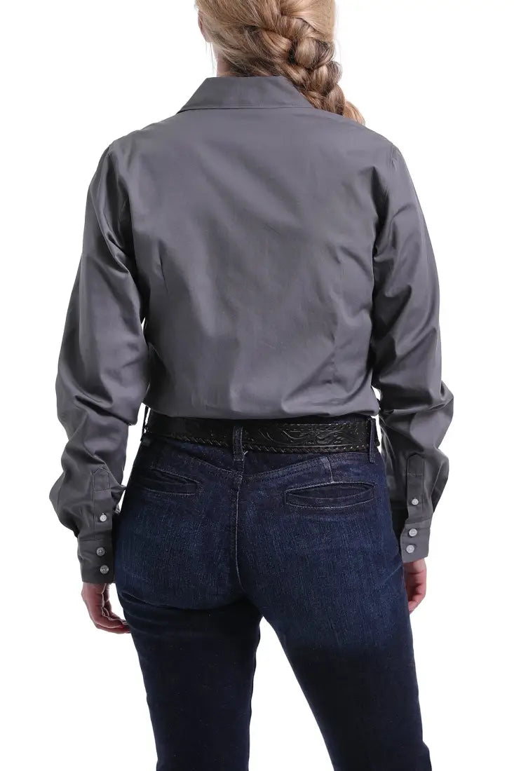 Cinch Women’s Solid Charcoal Western Shirt Women’s Western