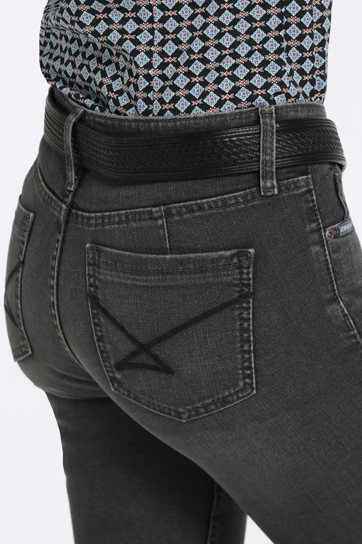 Cinch Women’s Vintage Black Lynden Slim Trouser Jean 25 / 0R Women’s Bottoms