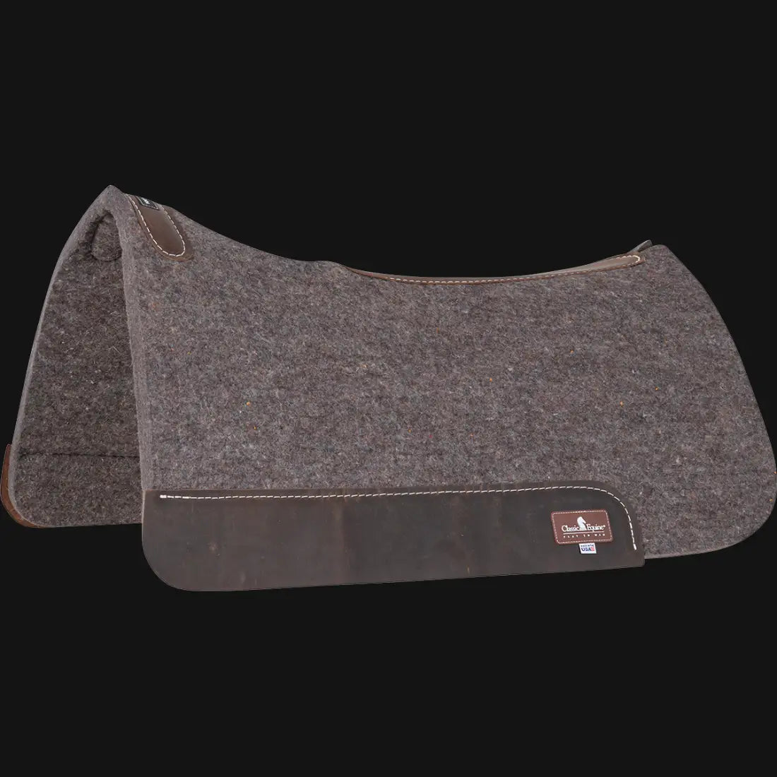 Classic Equine 100% Wool Felt Saddle Pad 28’’ X 30’’ / 3/4’’ Saddle Pad