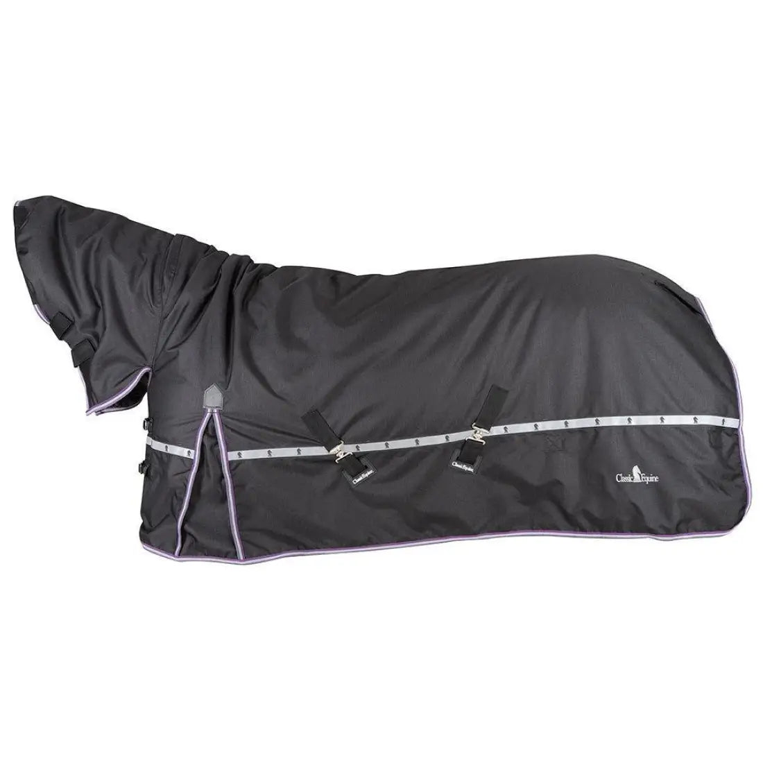 Classic Equine 10K Cross Trainer Winter Blanket - Hooded XSmall / Black Winter Blanket
