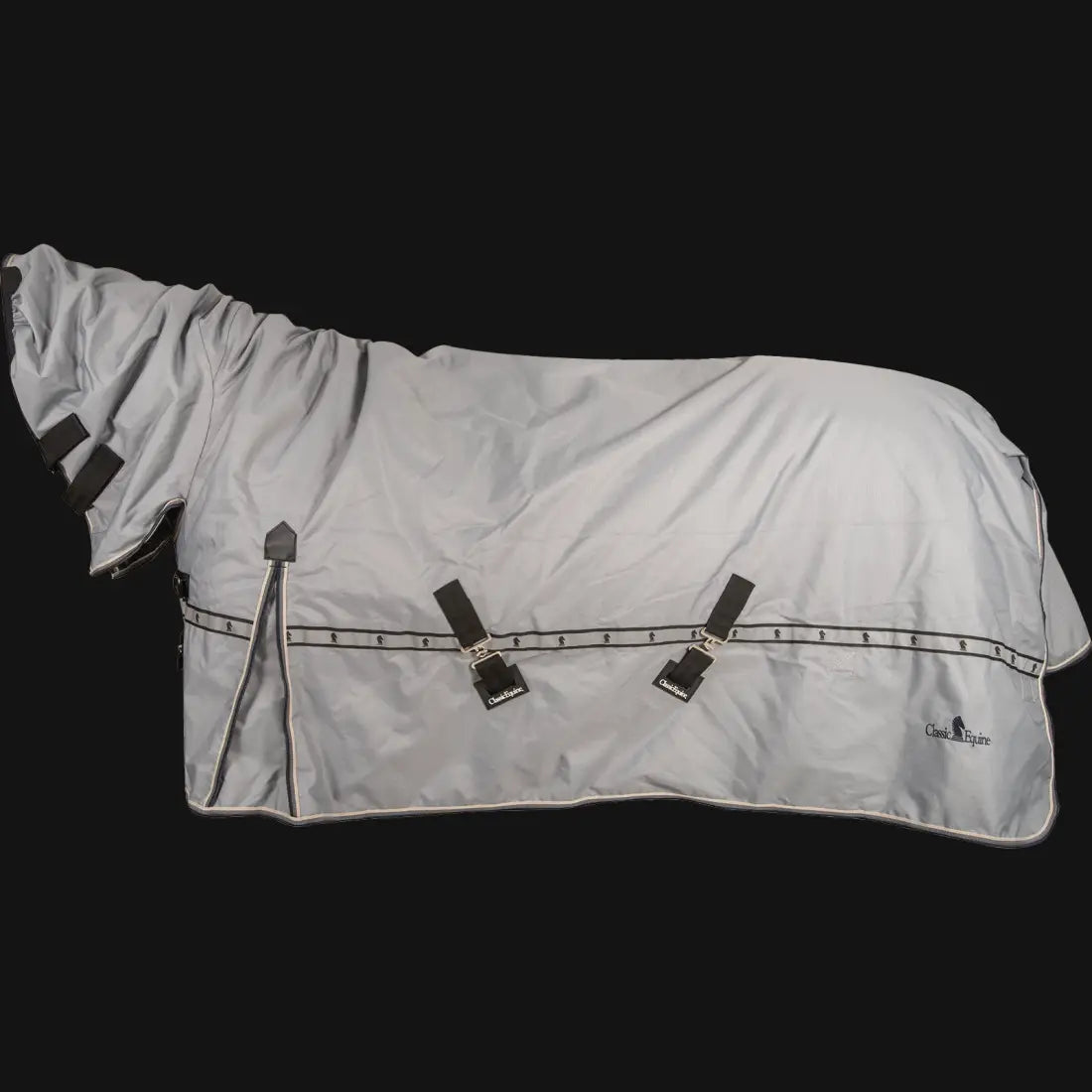 Classic Equine 10K Cross Trainer Winter Blanket - Hooded XSmall / Storm Grey Winter Blanket